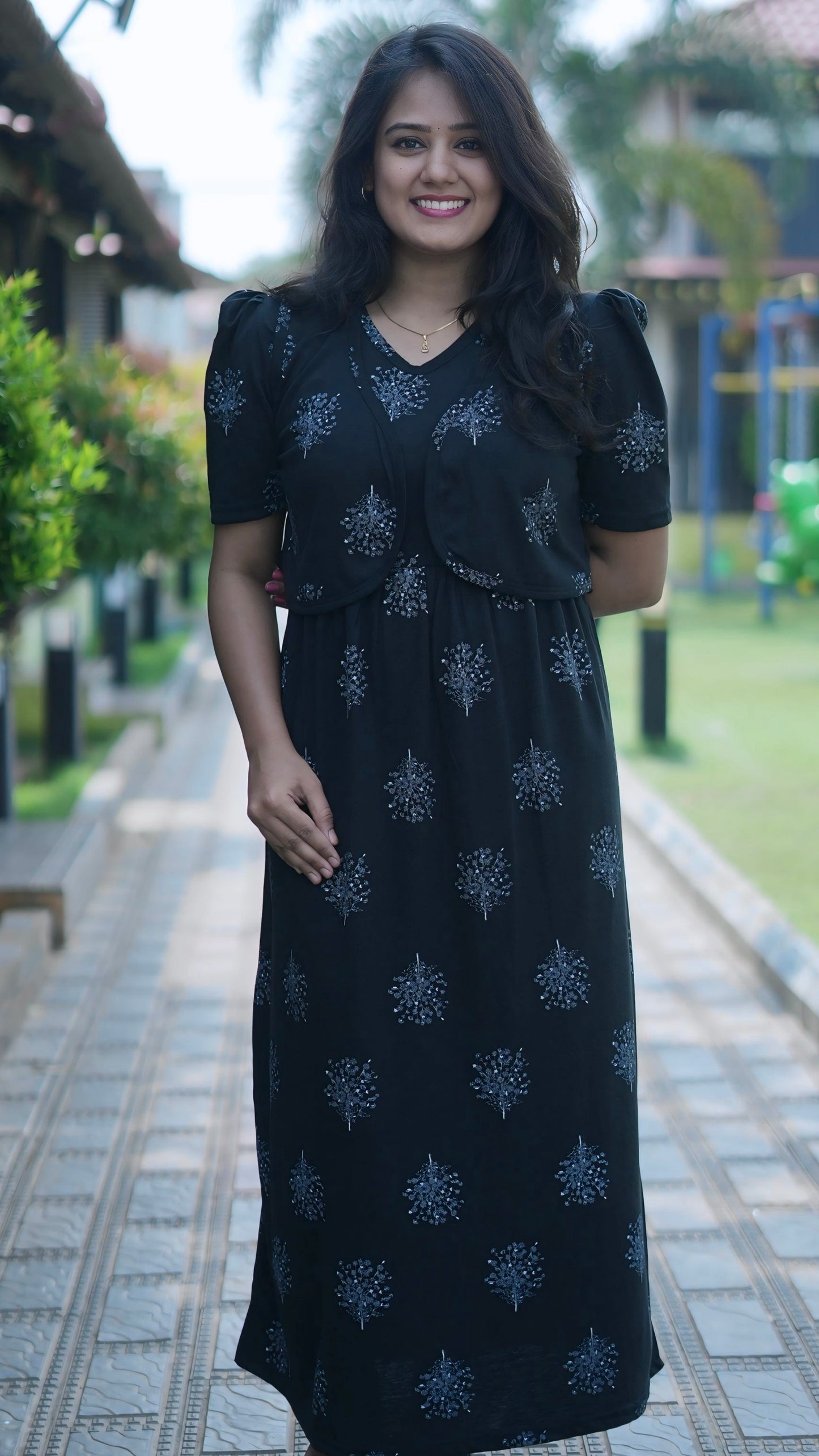 LuxeShadow (CASUAL LOUNGEWEAR COAT)