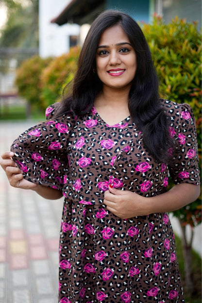 MATERNITY ATTACHED COAT (Wild)