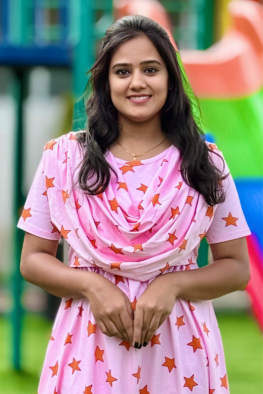 Zipless Maternity Shawl