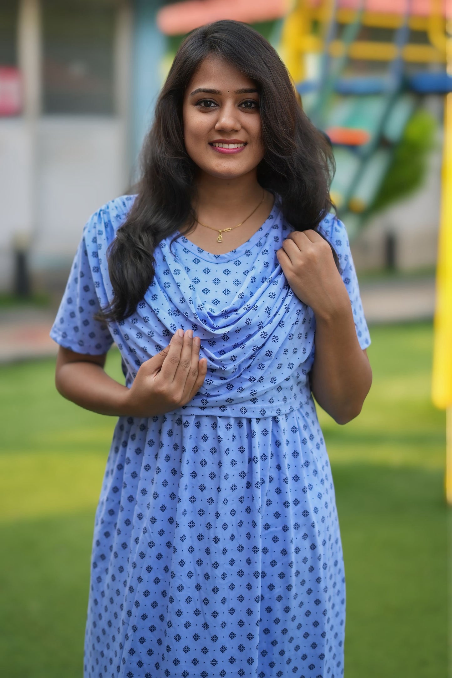 Latticea (Zipless Maternity Shawl)