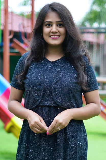 MATERNITY REMOVABLE COAT (Midnighta)