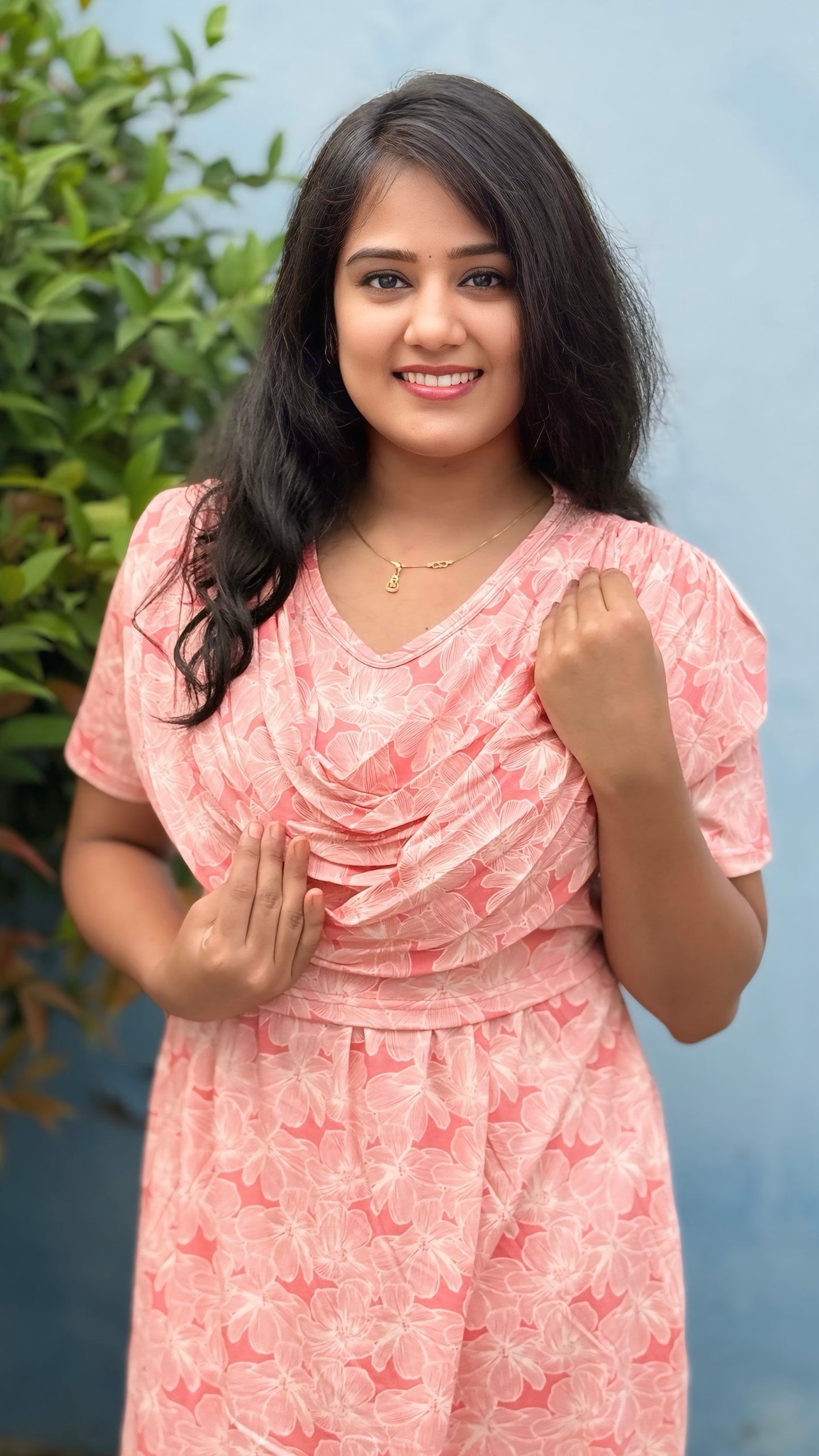 Florivine (Zipless Maternity Shawl)