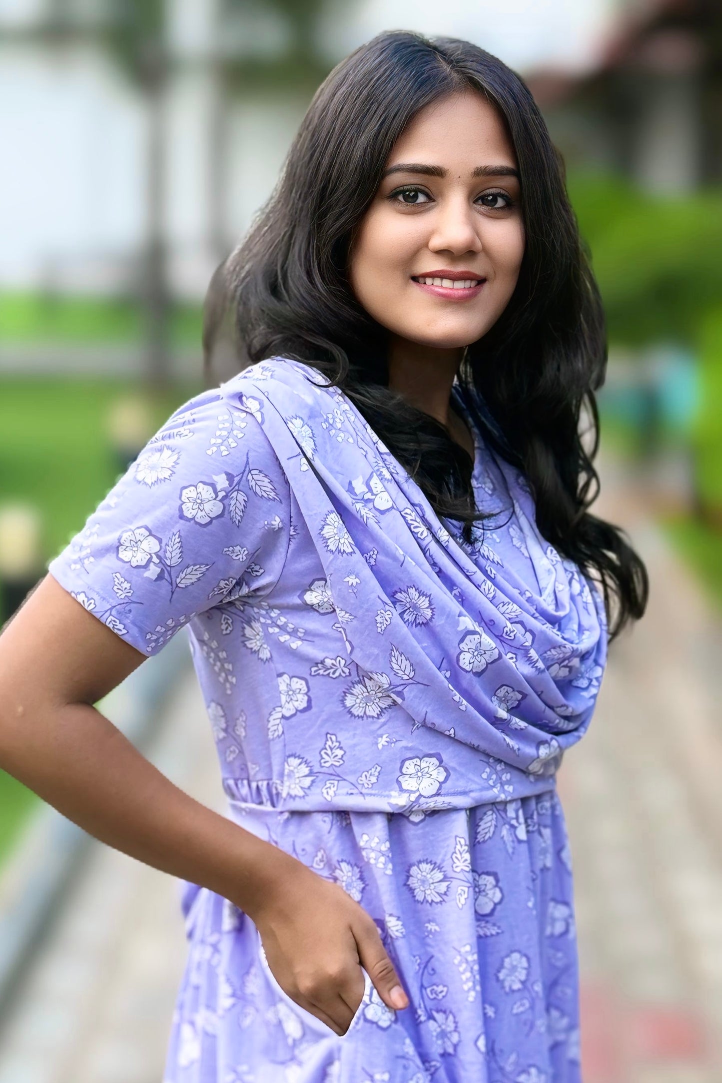 Zipless Maternity Shawl