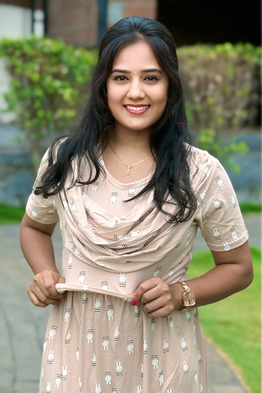 Zipless Maternity Shawl