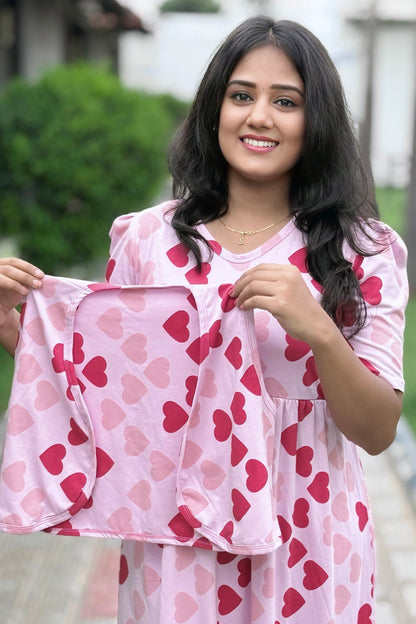 Heart Crafted (CASUAL LOUNGEWEAR COAT)