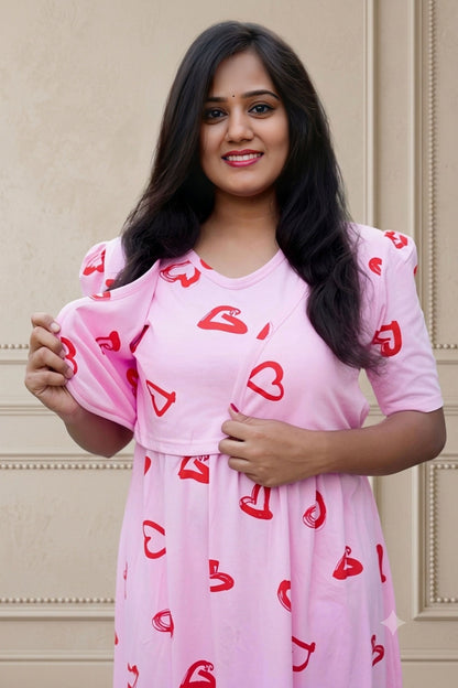 MATERNITY ATTACHED COAT (Cupid)