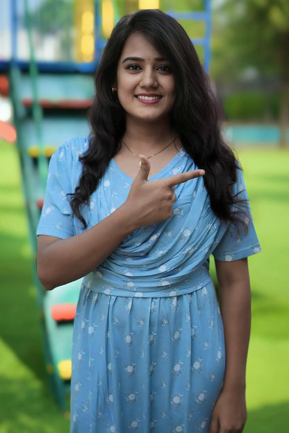 Bella (Zipless Maternity Shawl)