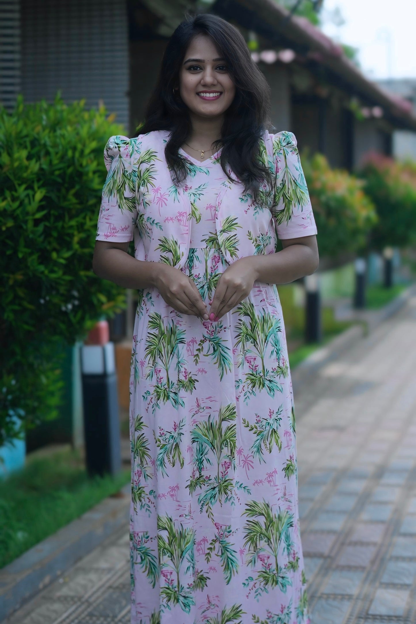 Pink Paradise (CASUAL LOUNGEWEAR COAT)