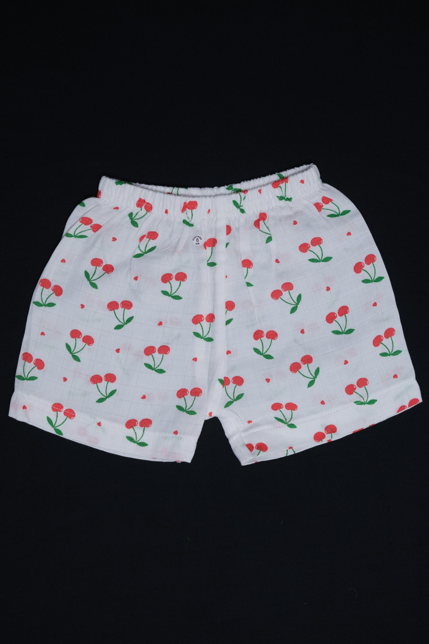 (3 Pc) Muslin Shorts