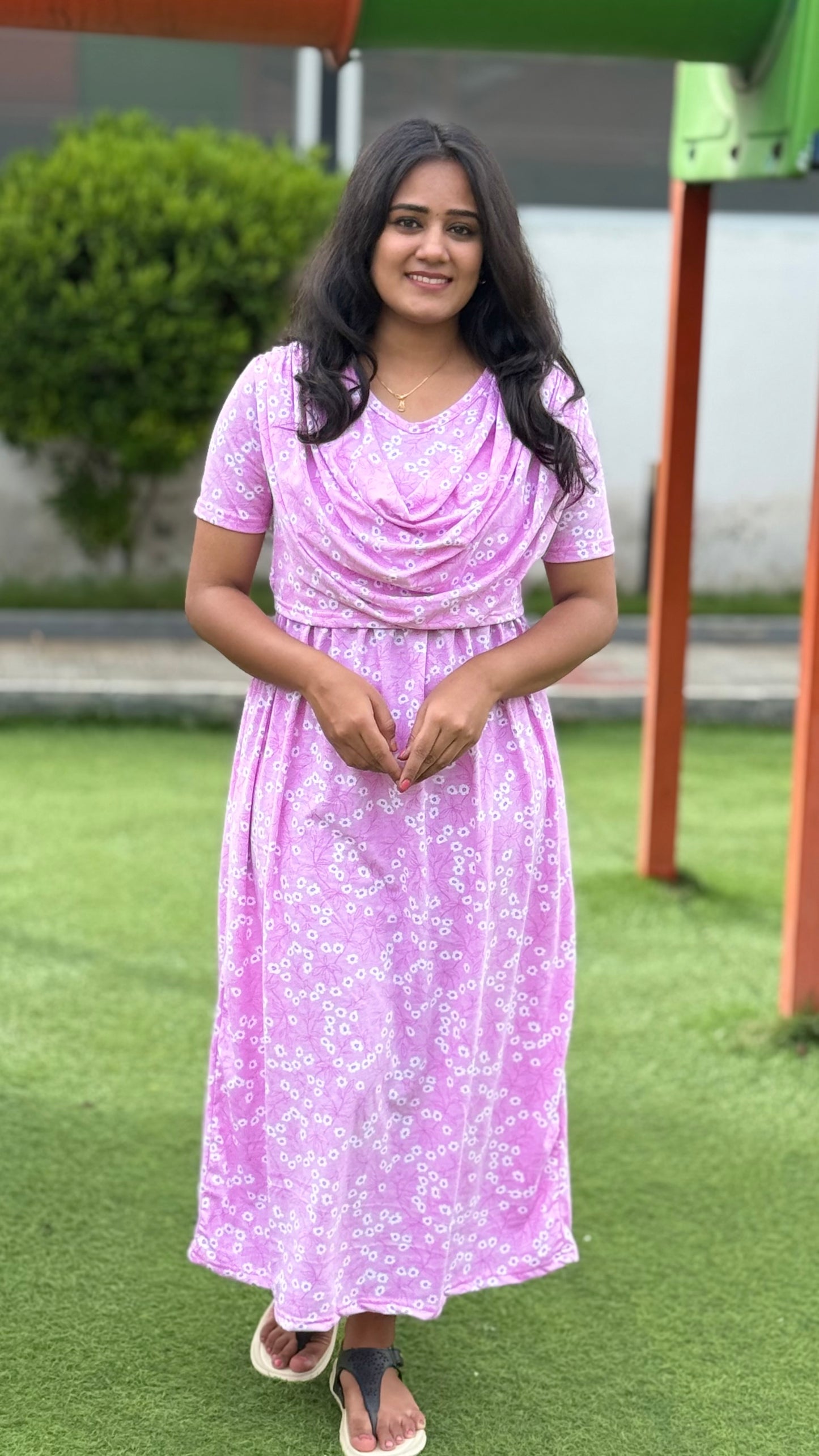 Zipless Maternity Shawl