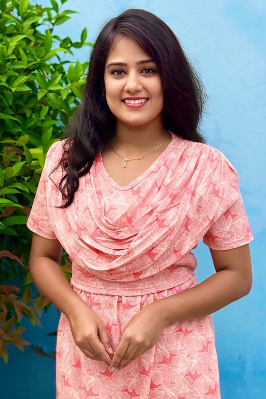 Florivine (Zipless Maternity Shawl)