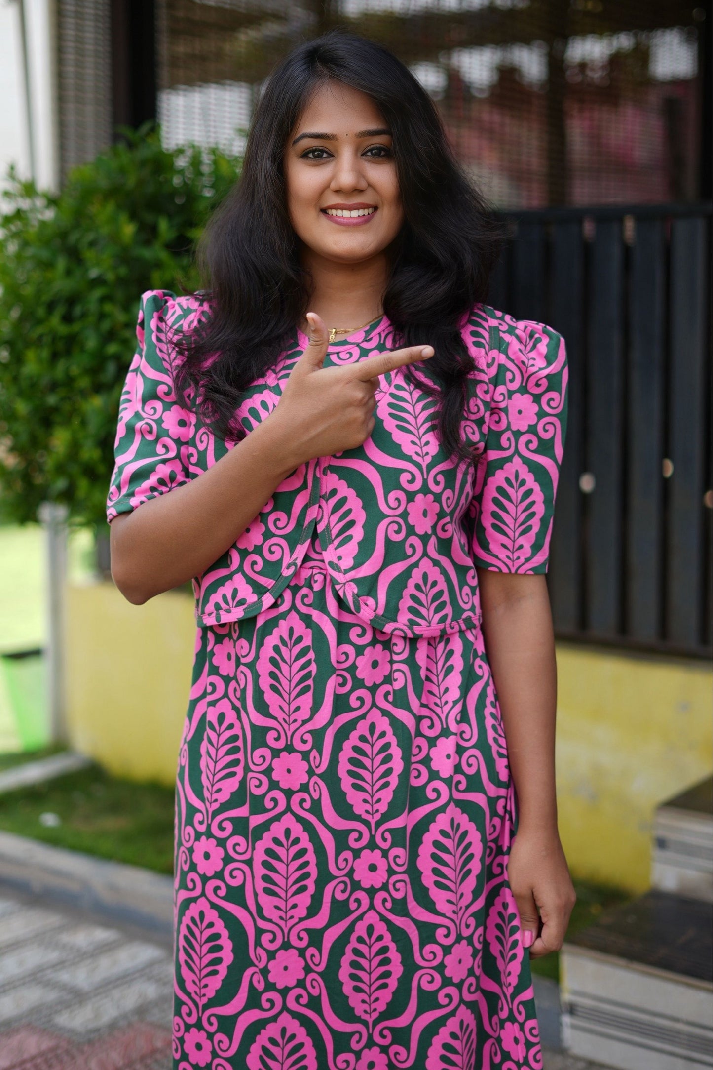 NON MATERNITY COAT (Classic Leaf)