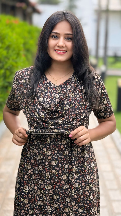 Ebonella (Zipless Maternity Shawl)