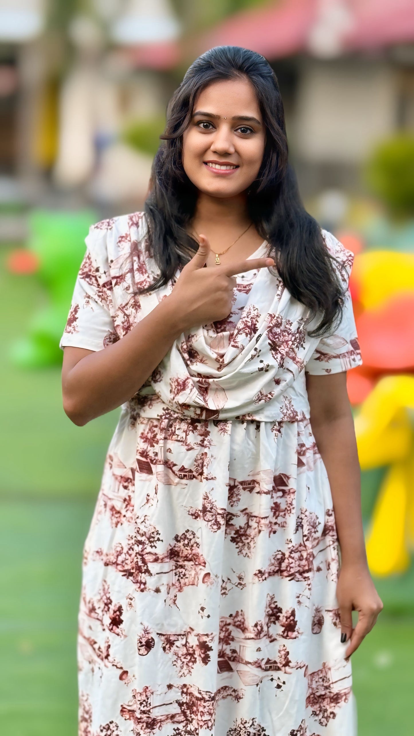 Bronze Brown (Zipless Maternity Shawl)