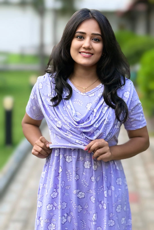 Zipless Maternity Shawl