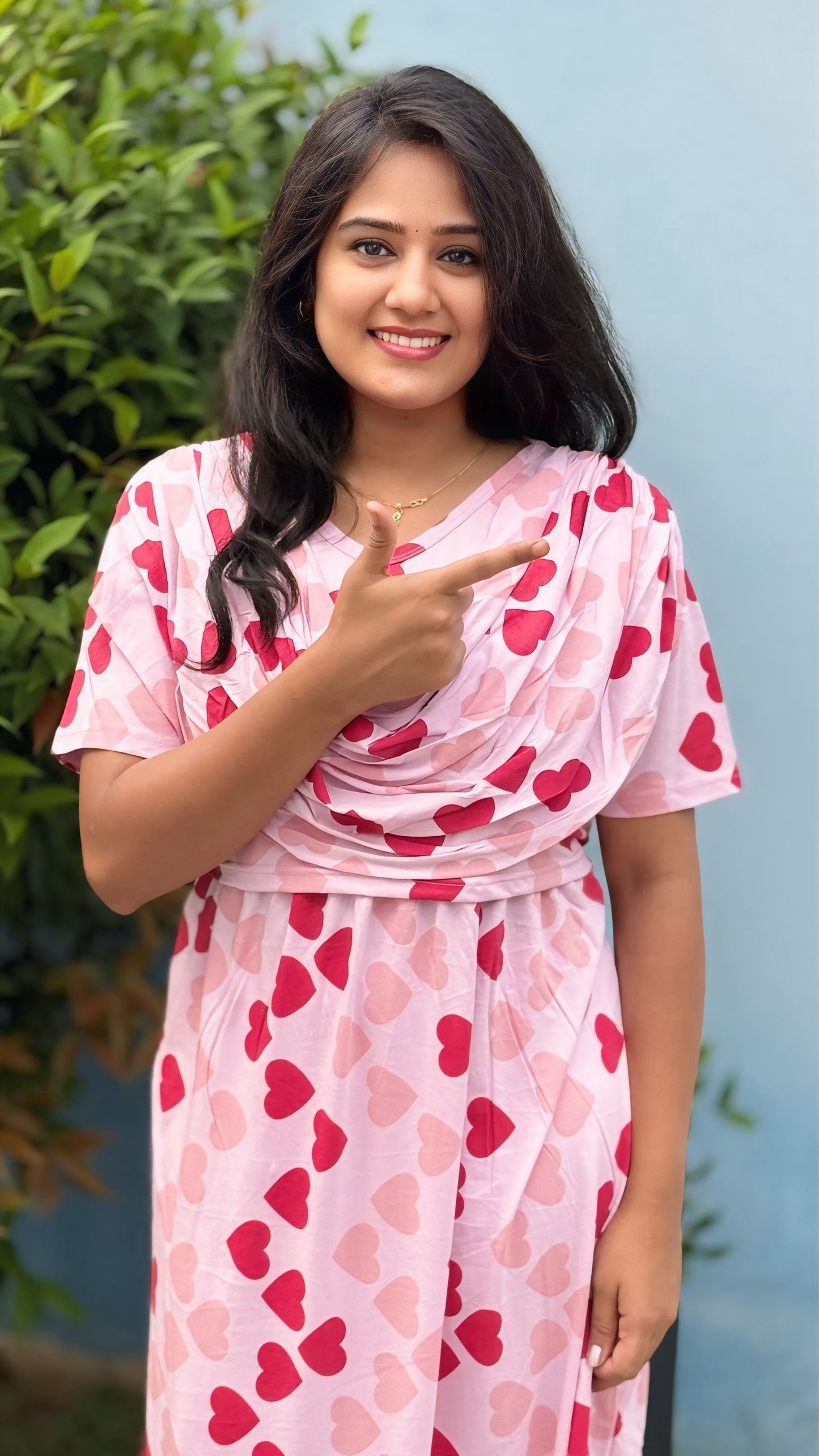 Heartelle (Zipless Maternity Shawl)