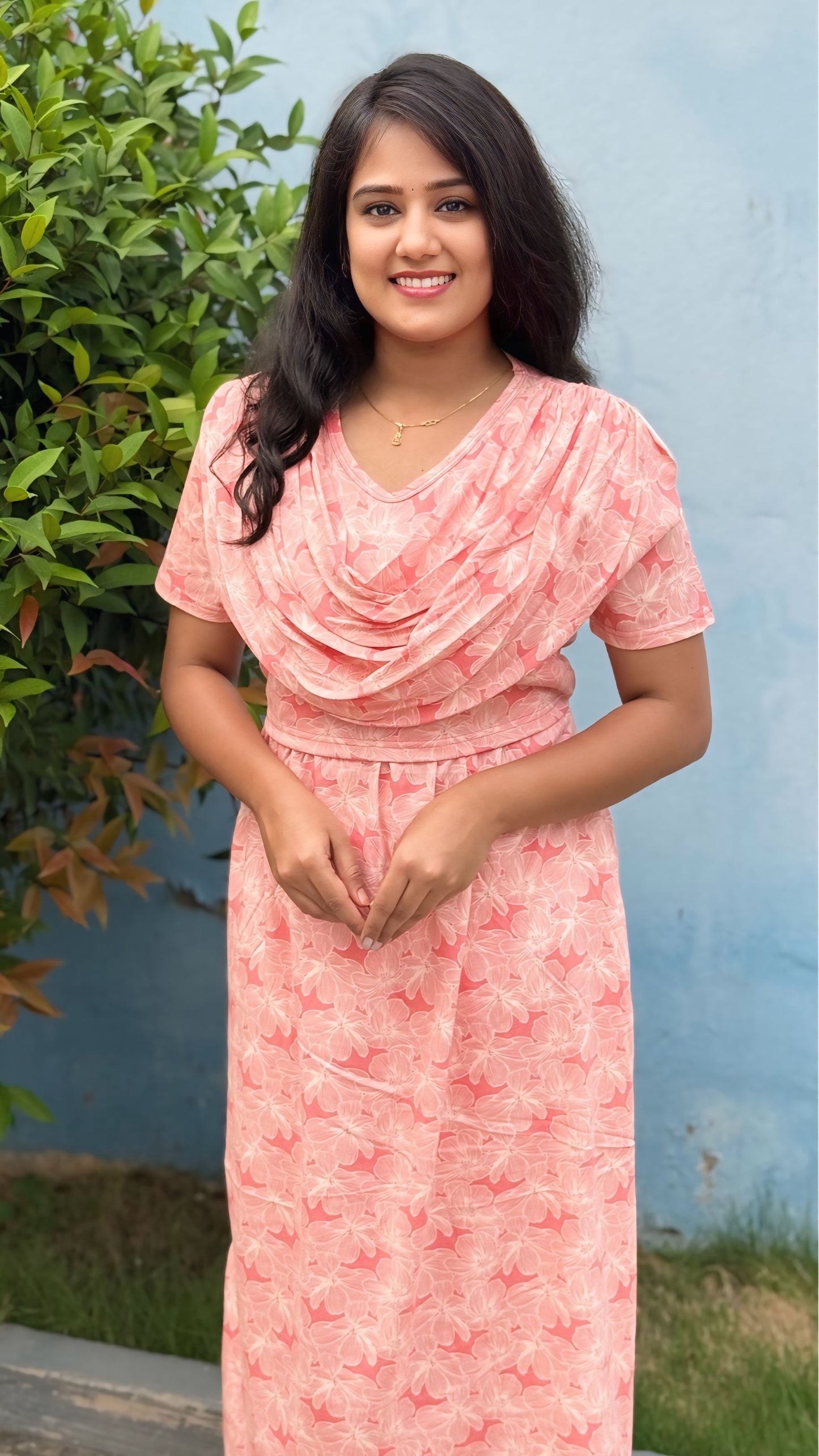 Florivine (Zipless Maternity Shawl)