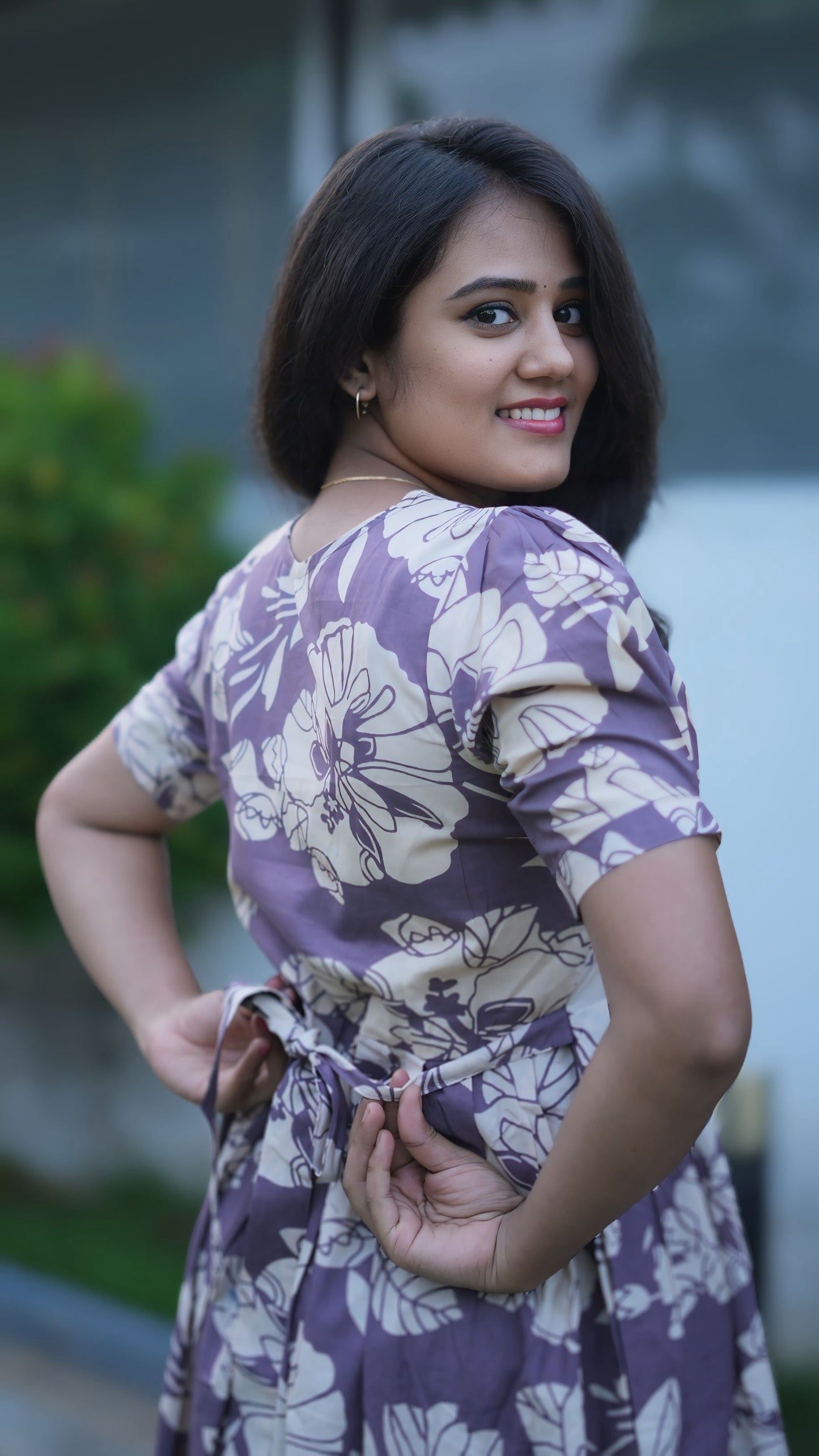 Maternity Cotton Kurti (LavishLavender)