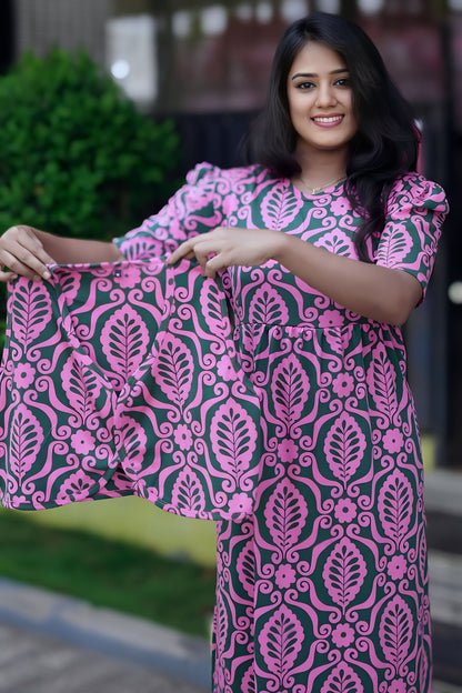 Classic Leaf (CASUAL LOUNGEWEAR COAT)