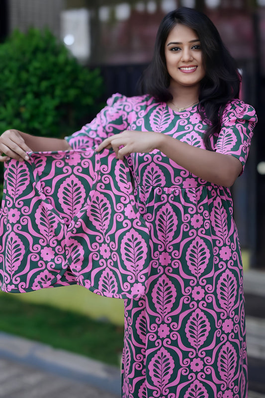 Classic Leaf (CASUAL LOUNGEWEAR COAT)