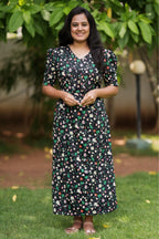 MATERNITY ATTACHED COAT (Petal Paradise)