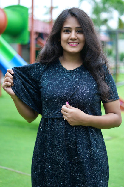 MATERNITY REMOVABLE COAT (Midnighta)