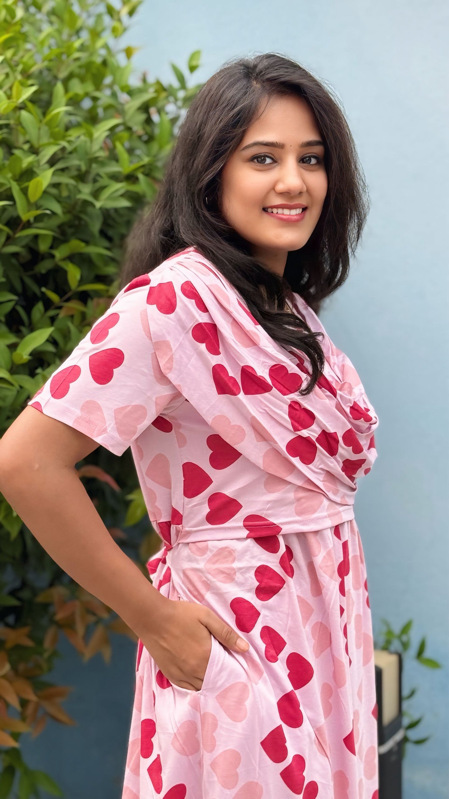 Heartelle (Zipless Maternity Shawl)