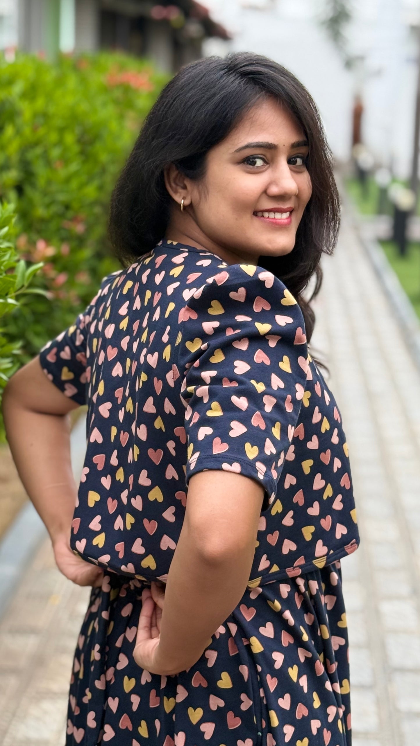 (MATERNITY WITH COAT ( HEARTIQUE )