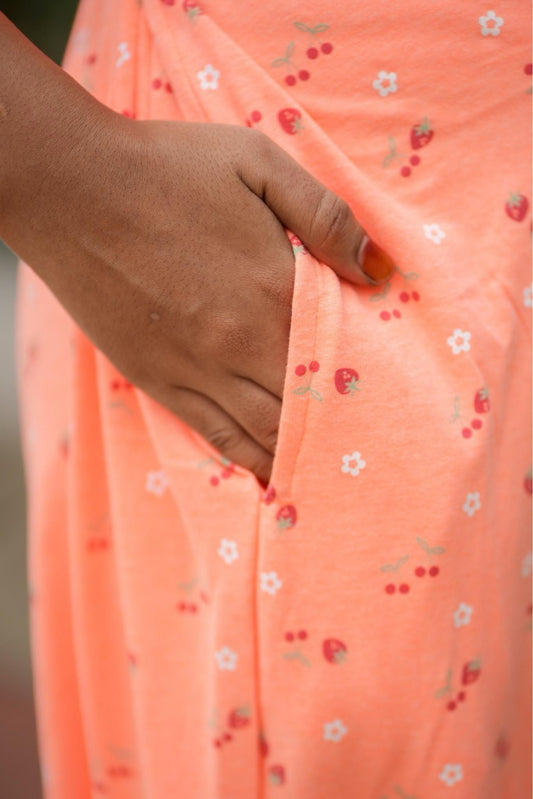 Coral Charm(Casual Loungewear)