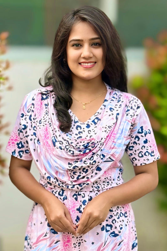 Pinkora (Zipless Maternity Shawl)