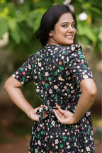 MATERNITY ATTACHED COAT (Petal Paradise)