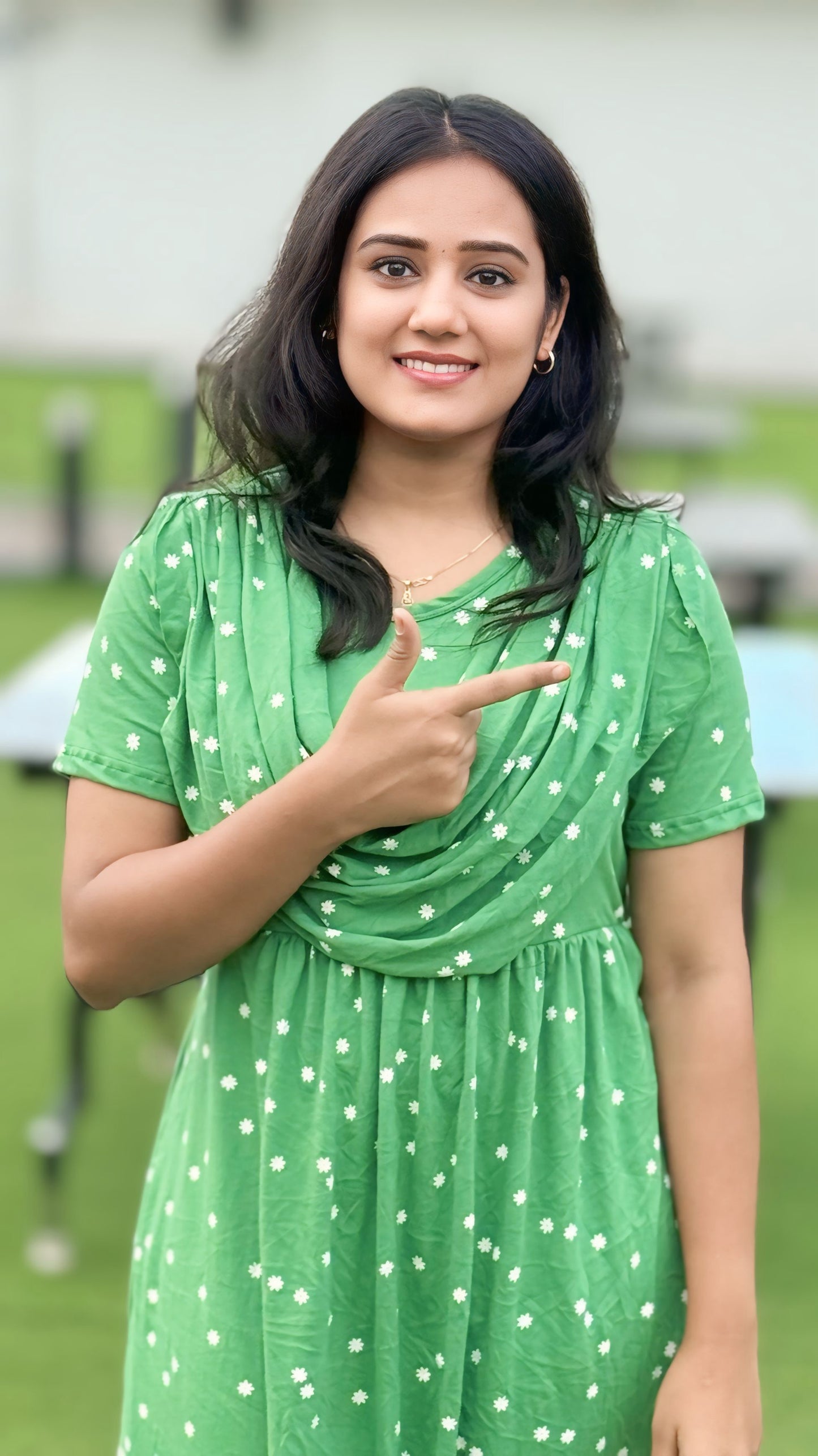 GO GREEN (NON MATERNITY SHAWL)