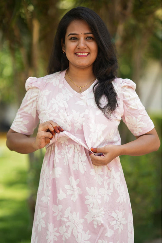 MATERNITY REMOVABLE COAT (Pink Petal)