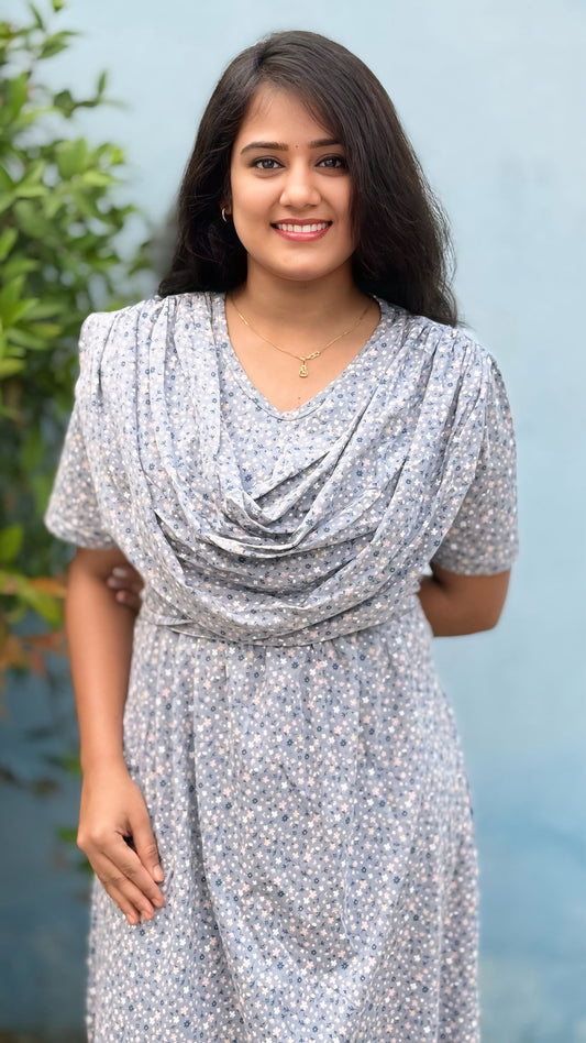 Elvessa (Zipless Maternity Shawl)