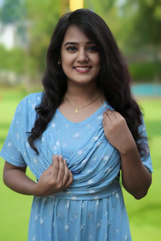 Bella (Zipless Maternity Shawl)