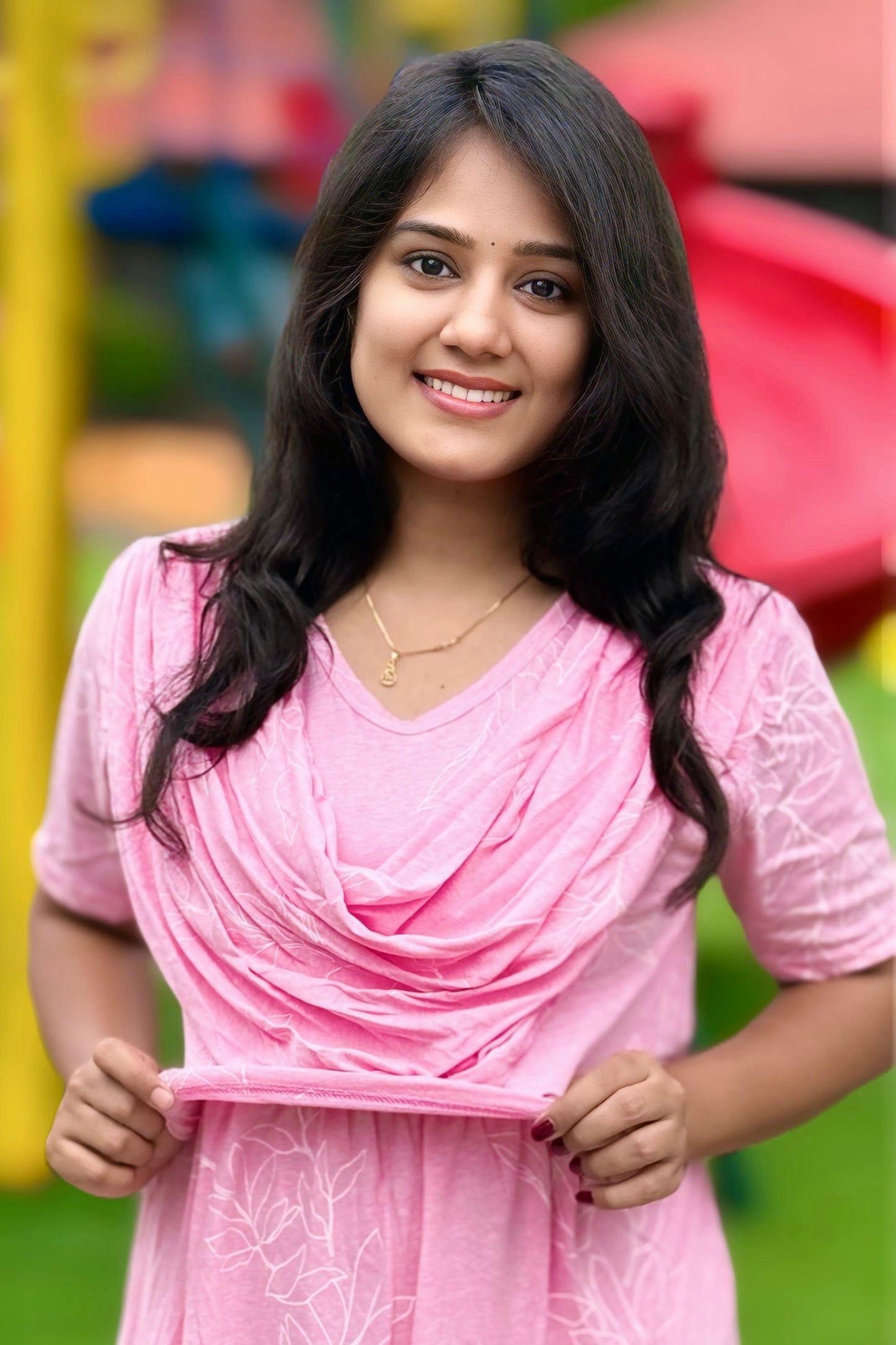 🩷PINKORA🩷 (Zipless Maternity Shawl)