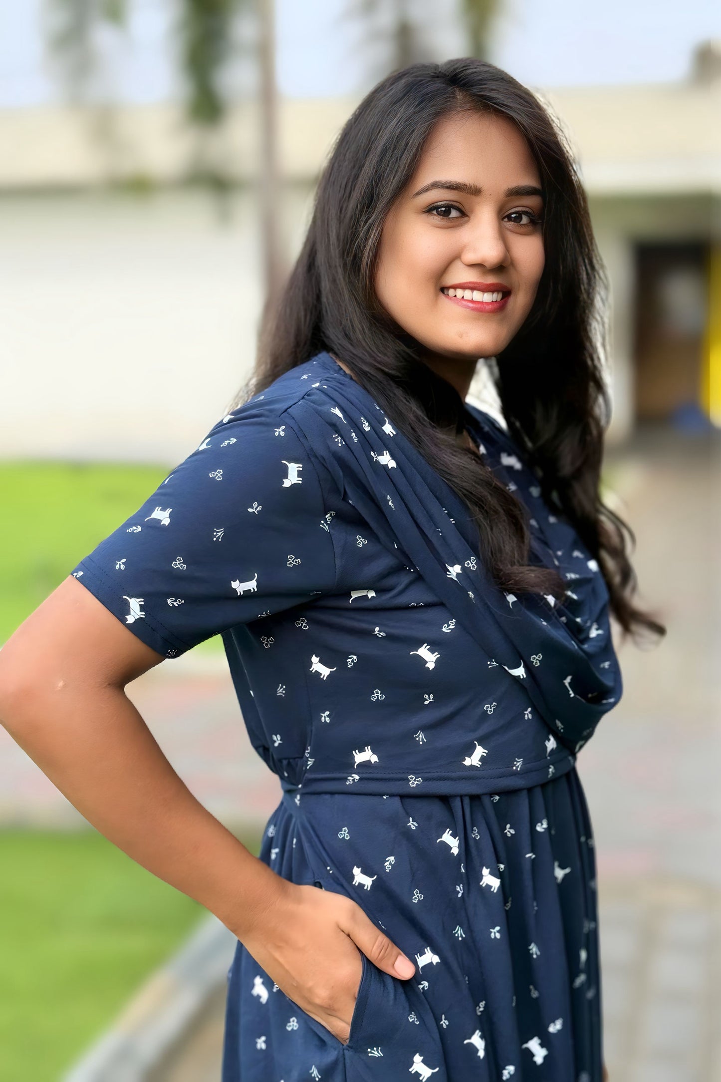 Stylora (Zipless Maternity Shawl)