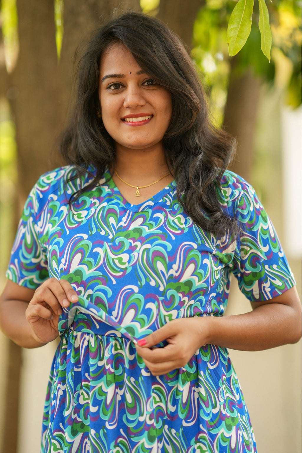 Ocean Bloom  (Zipless Maternity)
