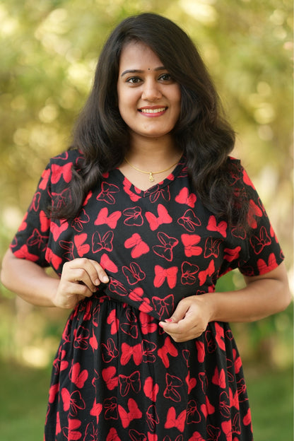 Red Noir Butterfly (Feeding Cover)