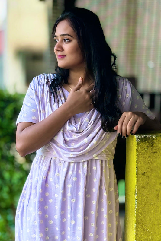 Zipless Maternity Shawl