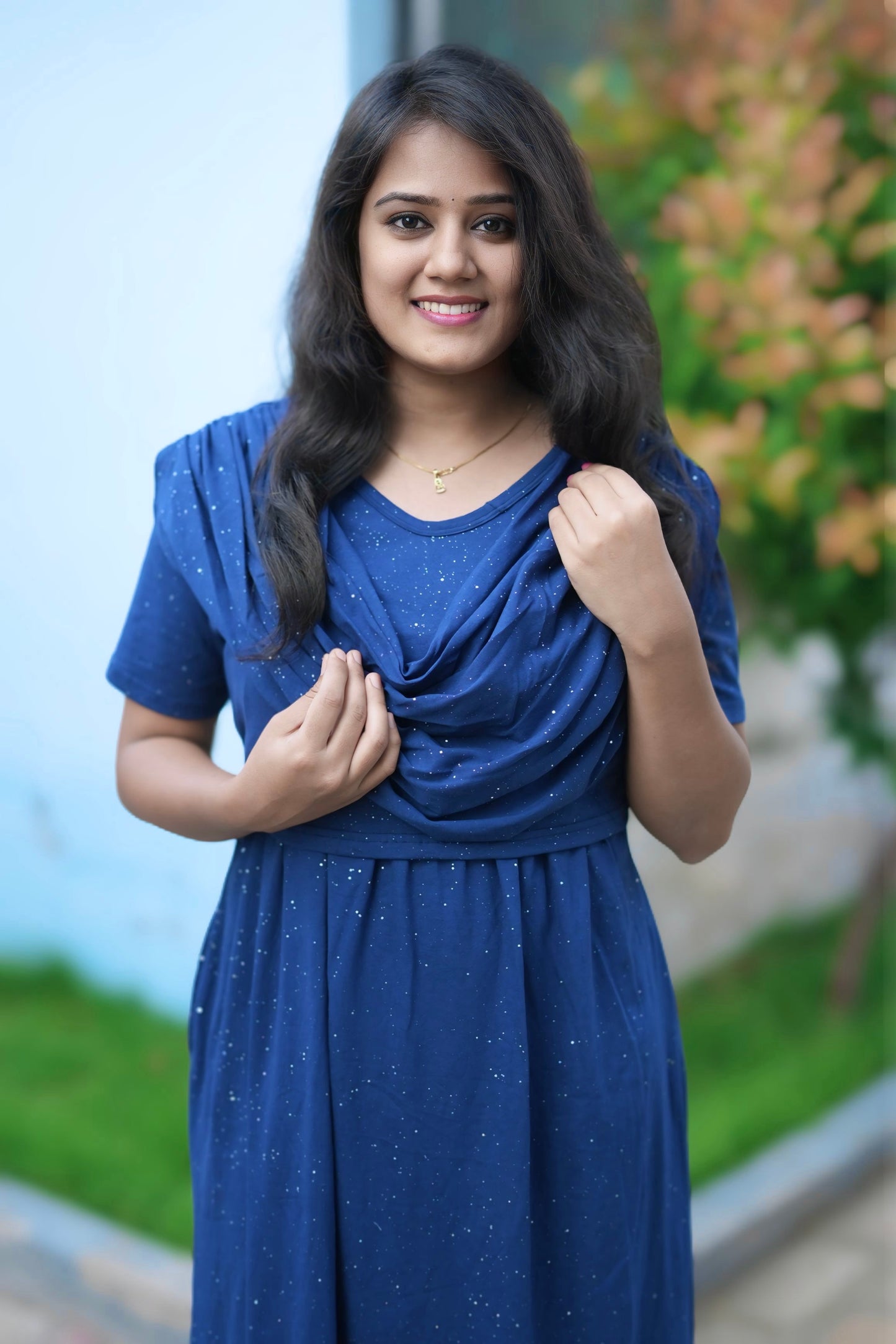 Glintora (Zipless Maternity Shawl)