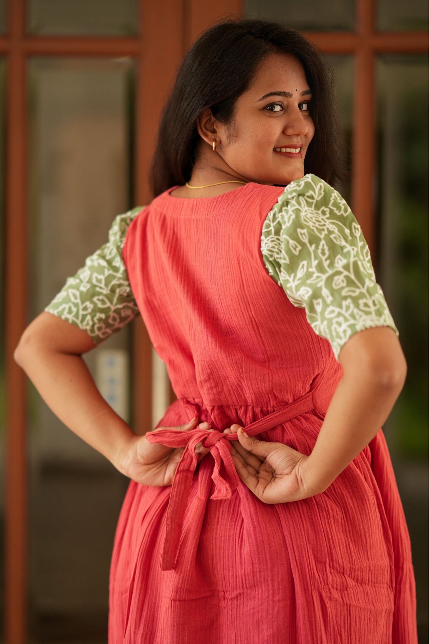 Premium Muslin Cotton  (Floral Fusion)