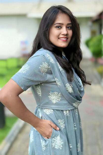 Vibela (Zipless Maternity Shawl)