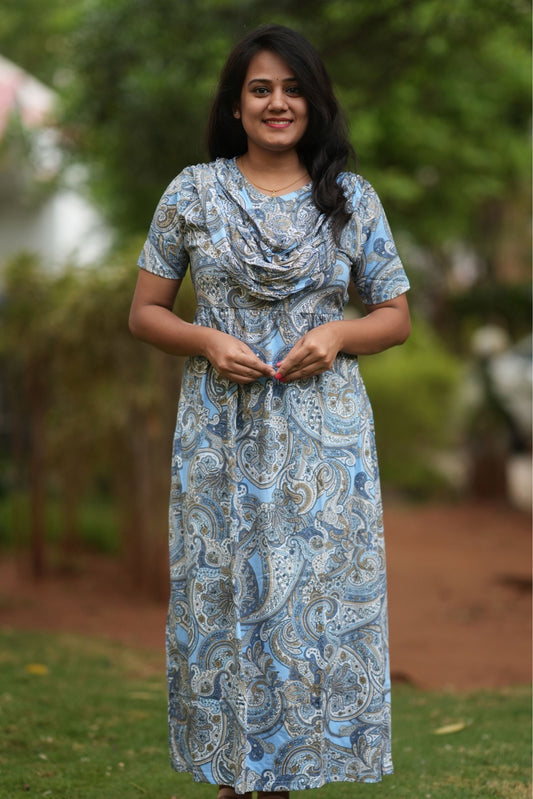 FrostFlora (Casual Loungewear Shawl)