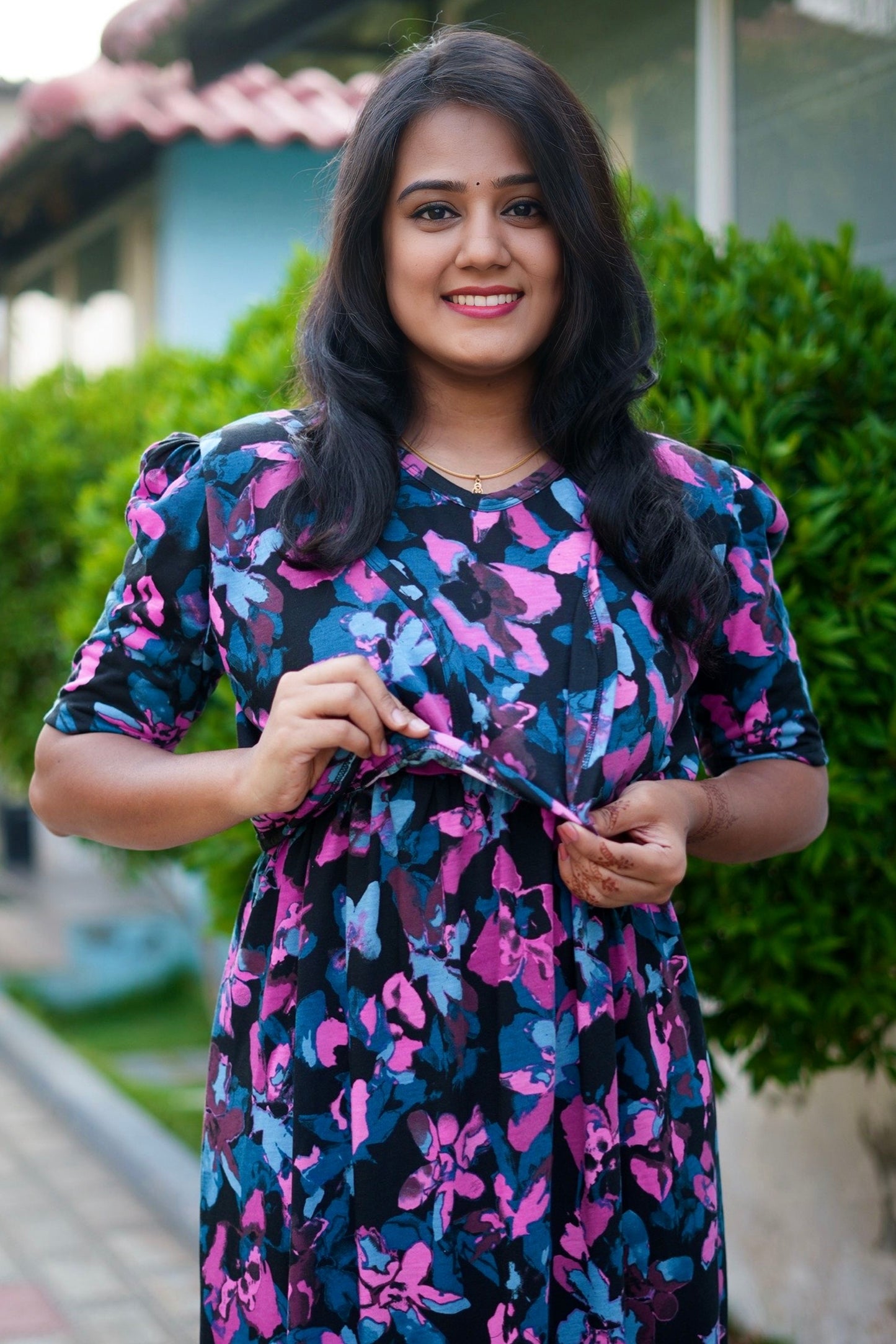 MATERNITY ATTACHED COAT (Petal Magic)