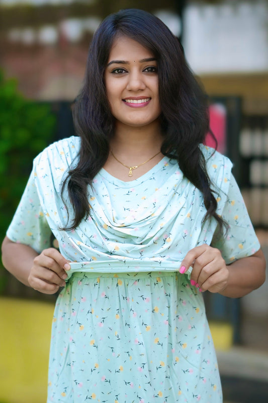 LuxeMint (Zipless Maternity Shawl)