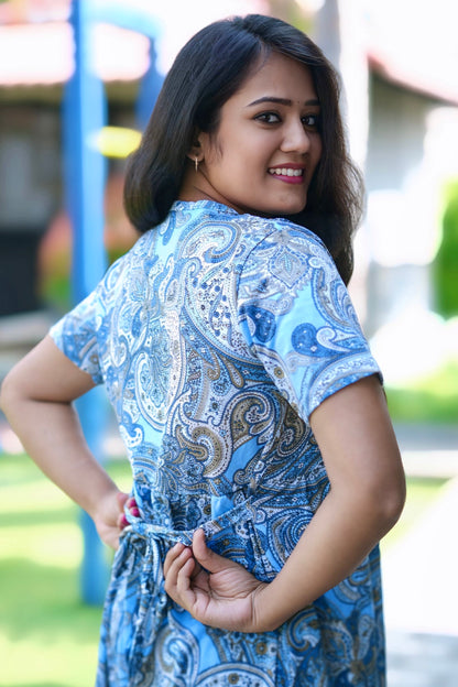 FrostFlora (Casual Loungewear Shawl)