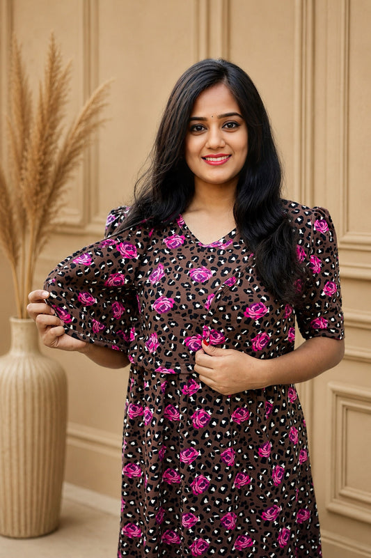 MATERNITY ATTACHED COAT (Wild)