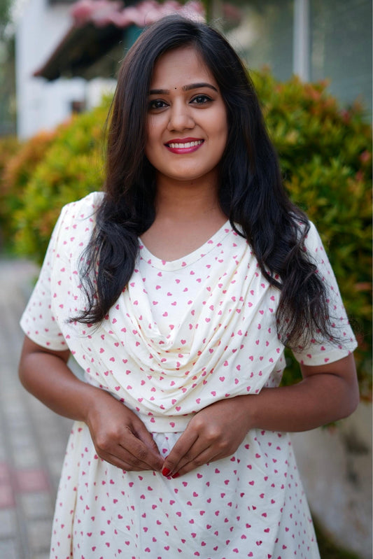 Angel (Zipless Maternity Shawl)