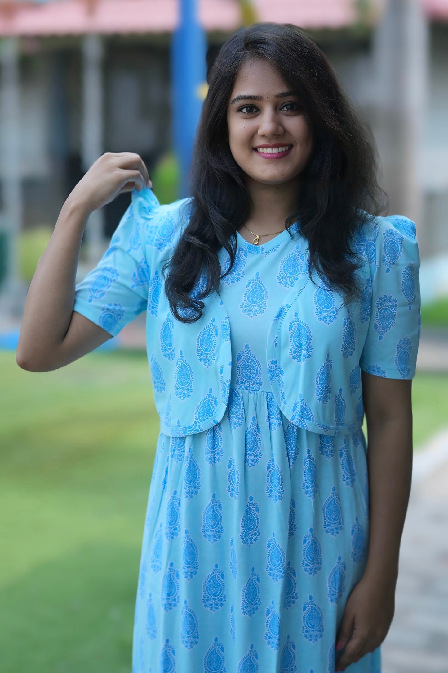 SkyBloom (CASUAL LOUNGEWEAR COAT)